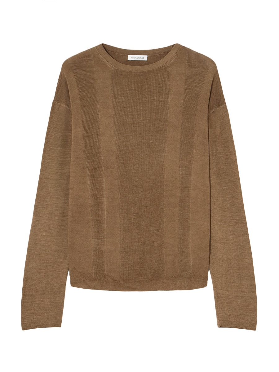 RANDOM RIB CREW NECK PO MNS