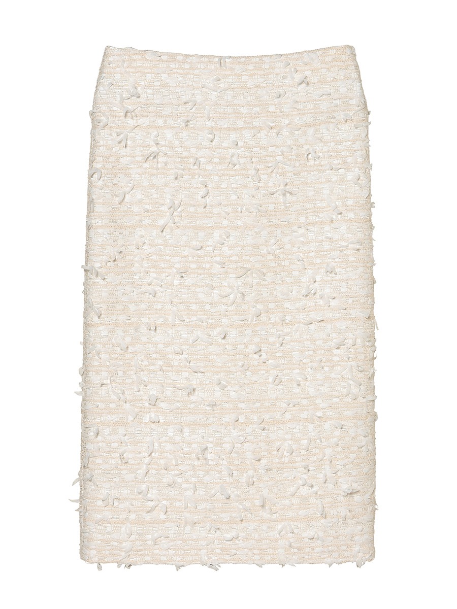 TIGHT LONG SK RIBBON TWEED