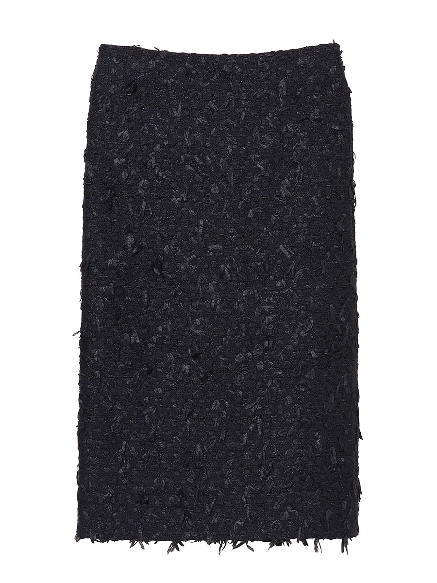 TIGHT LONG SK RIBBON TWEED