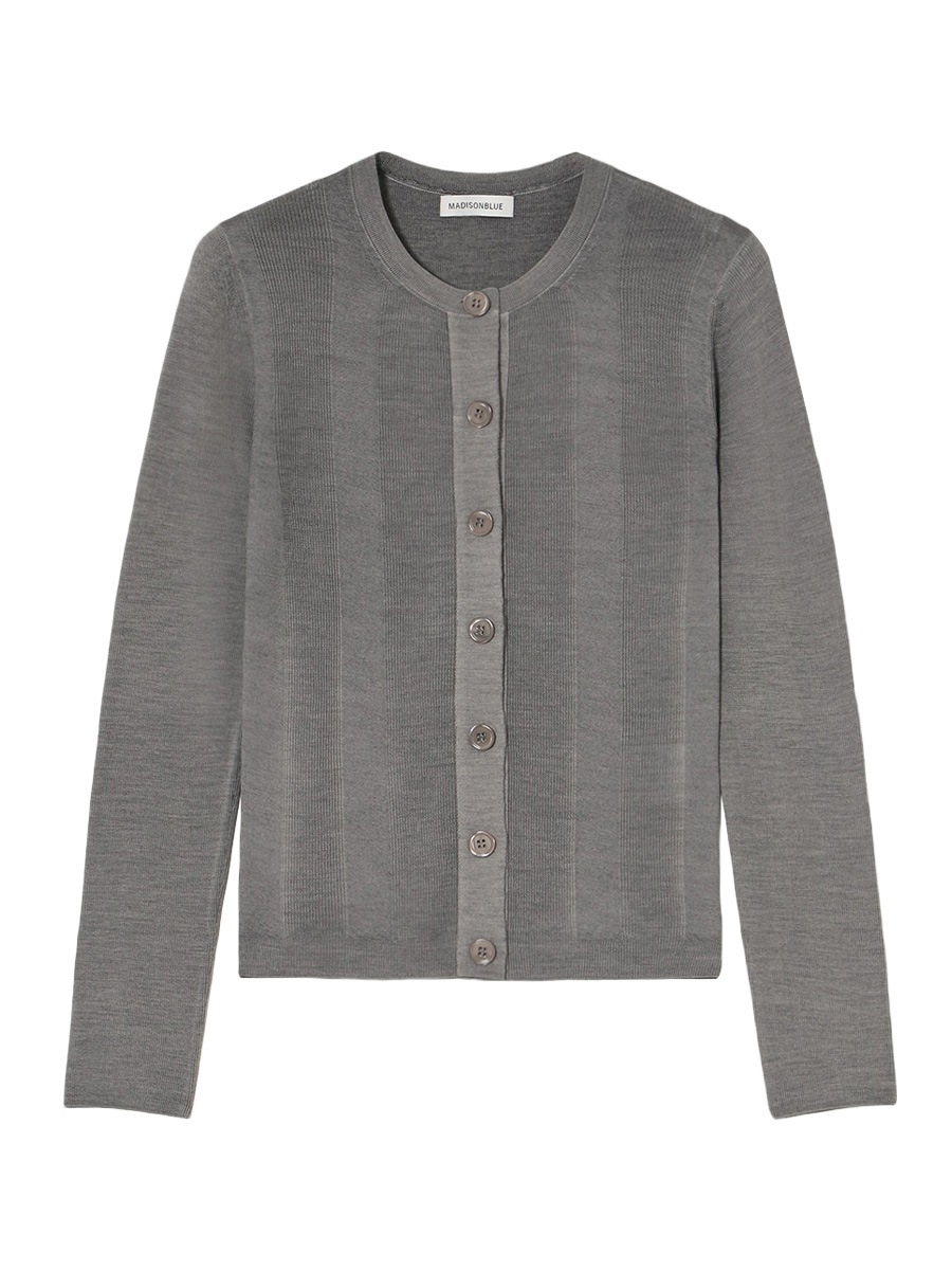 トップス J&M DAVIDSON FLUTED RIB CREW NECK S J&M DAVIDSON FLUTED RIB CREW NECK S