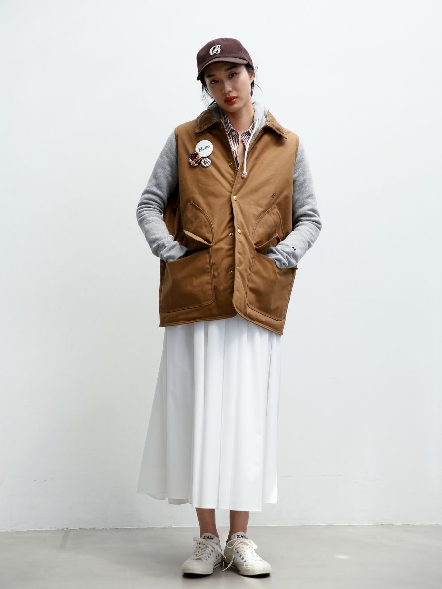 COVERALL VEST COTTON