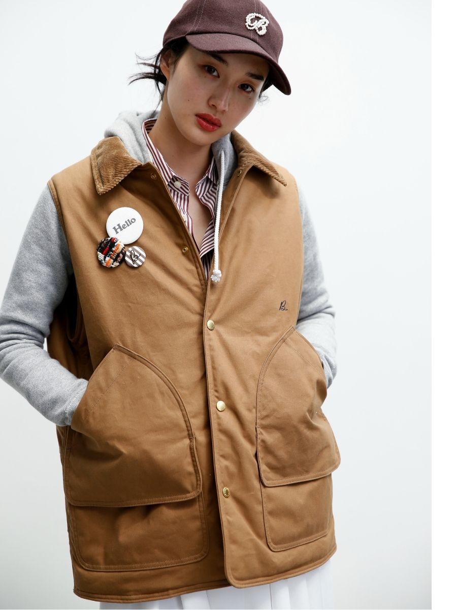 COVERALL VEST COTTON