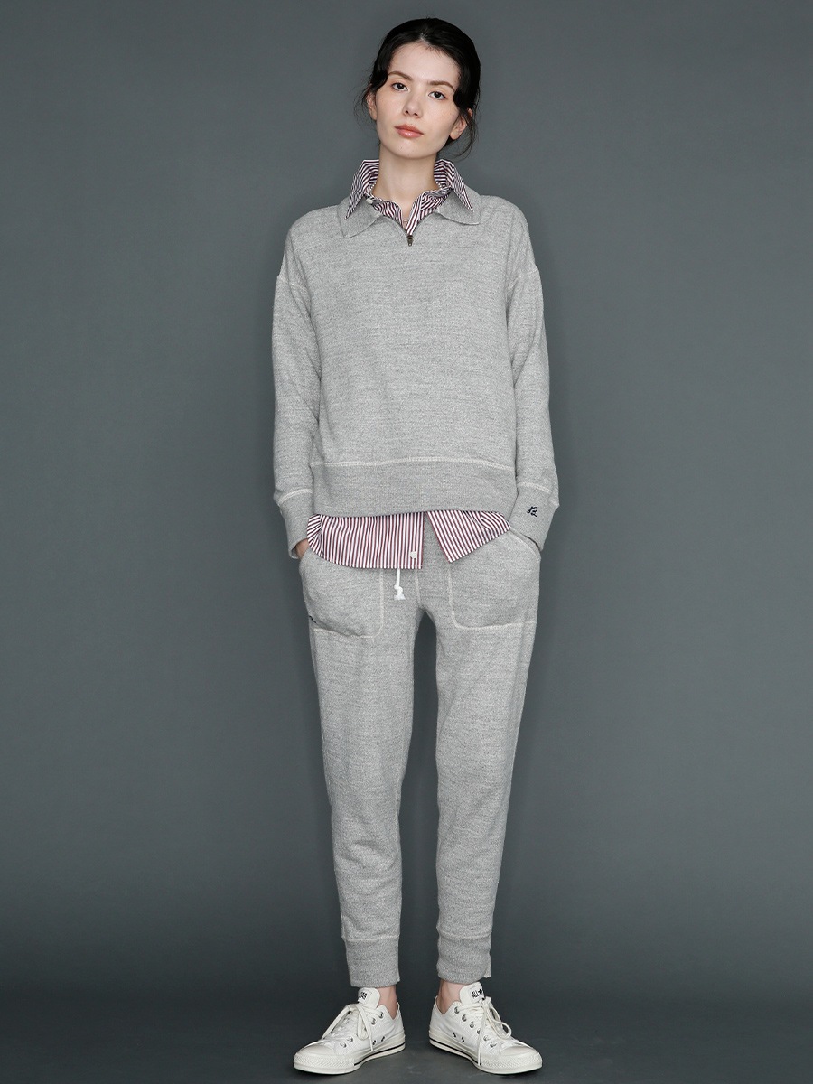マディソンブルー MB254-7005 HALF ZIPUP SWEAT HALF ZIPUP SWEAT MB254ー7005 | MADISONBLUE