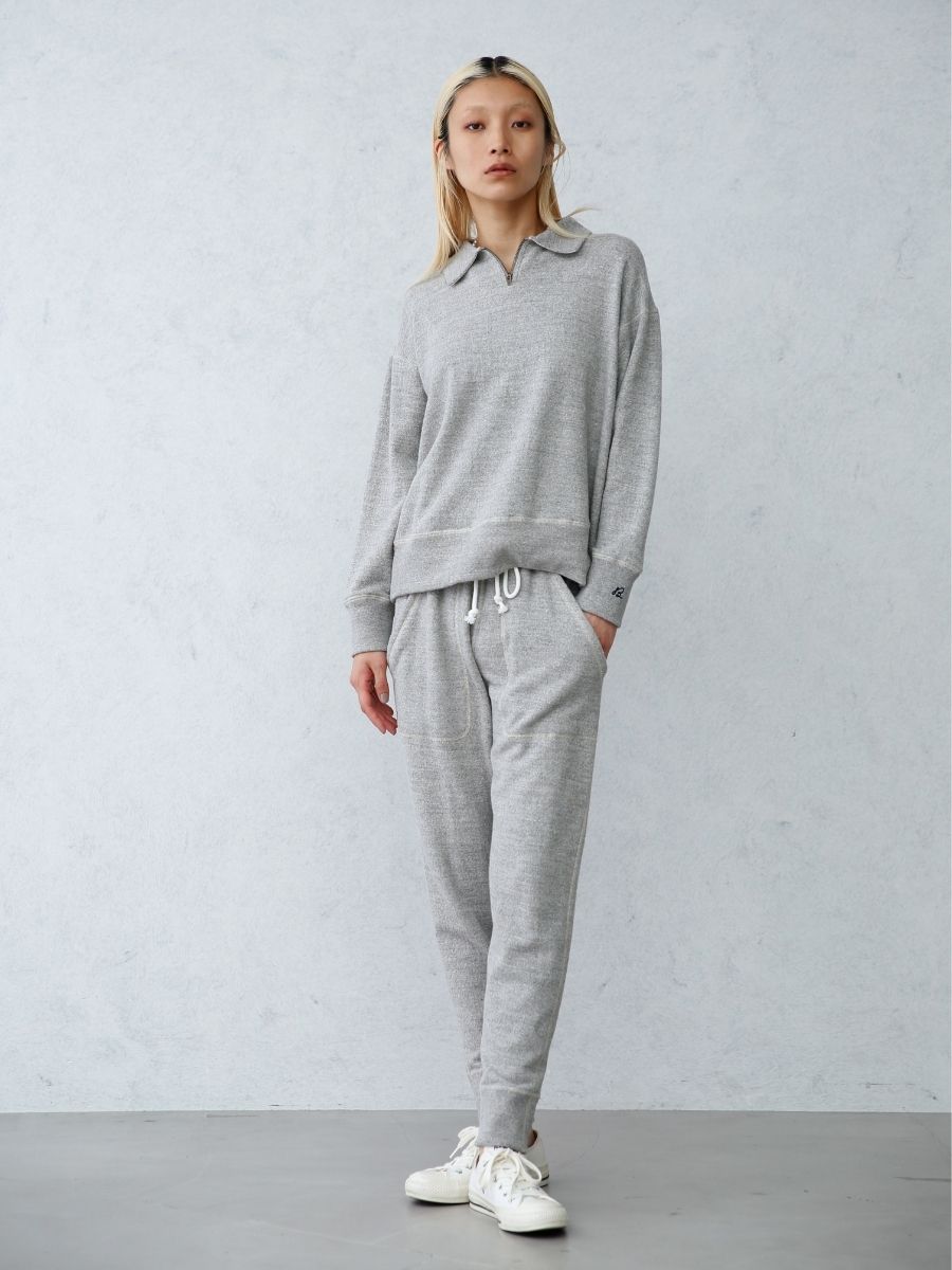 マディソンブルー MB254-7005 HALF ZIPUP SWEAT HALF ZIPUP SWEAT | SUMMER EDIT | MADISONBLUE