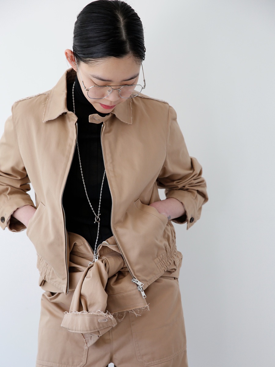 MADISONBLUE 2023SS コンパクトドリズラージャケット 【公式通販】