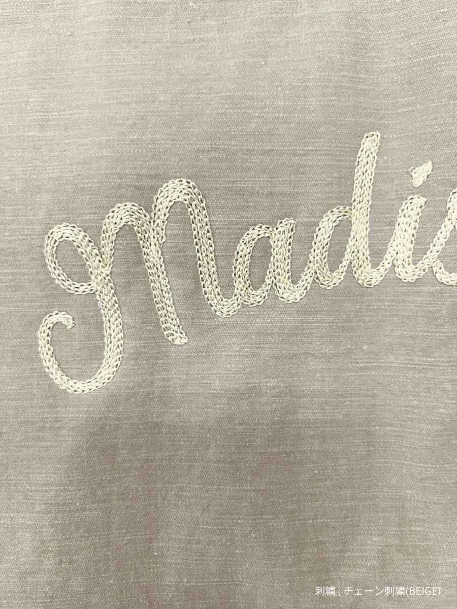 ＜カスタム対象商品＞HAMPTON BACK SATIN SHIRT