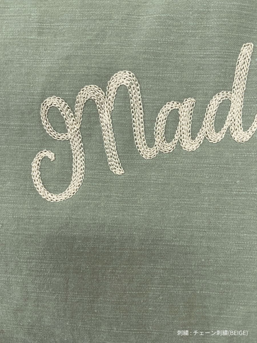 ＜カスタム対象商品＞HAMPTON BACK SATIN SHIRT