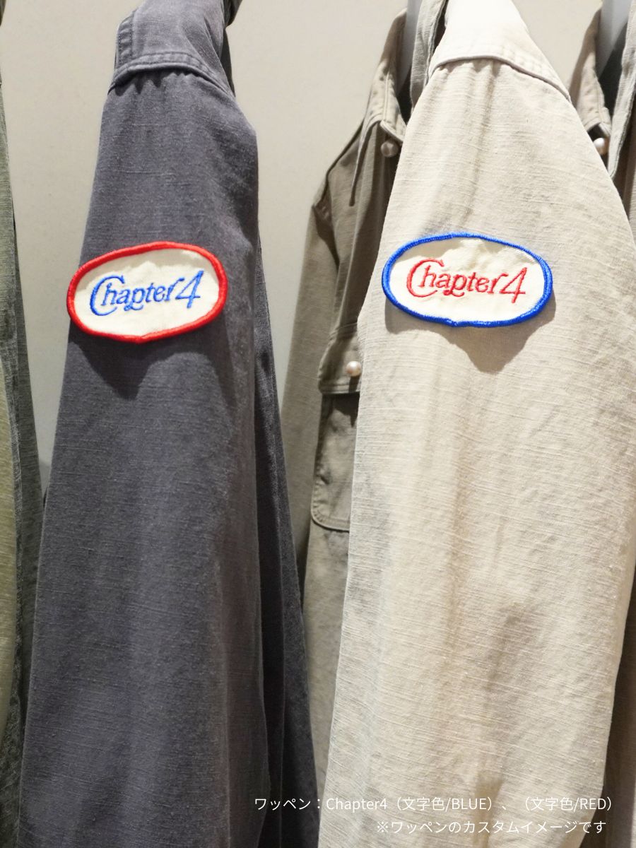 ＜カスタム対象商品＞HAMPTON BACK SATIN SHIRT