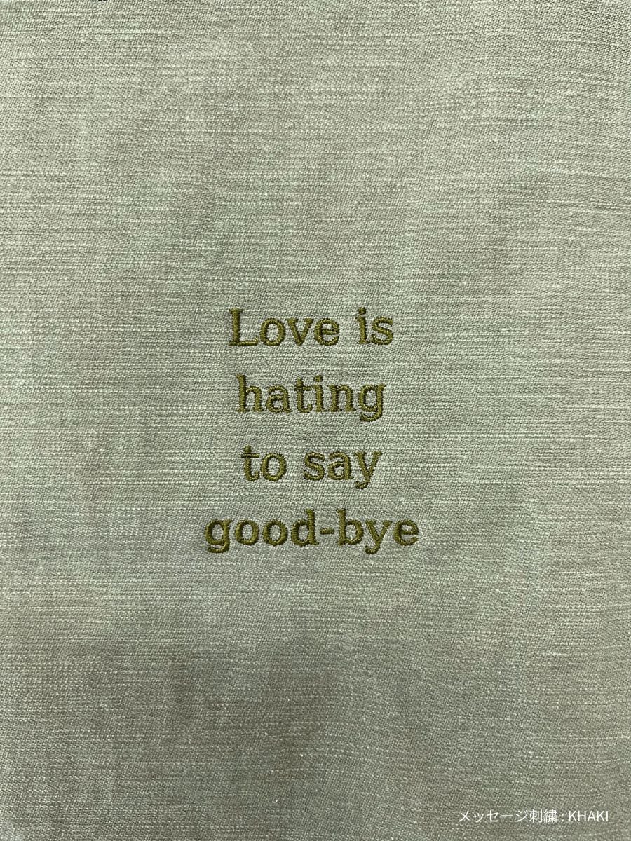 ＜カスタム対象商品＞HAMPTON BACK SATIN SHIRT