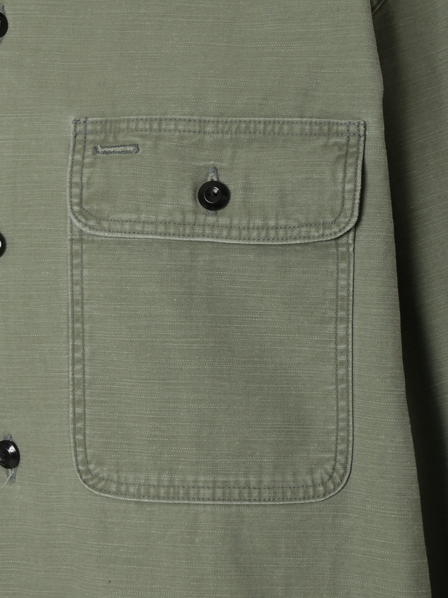 ＜カスタム対象商品＞HAMPTON BACK SATIN SHIRT