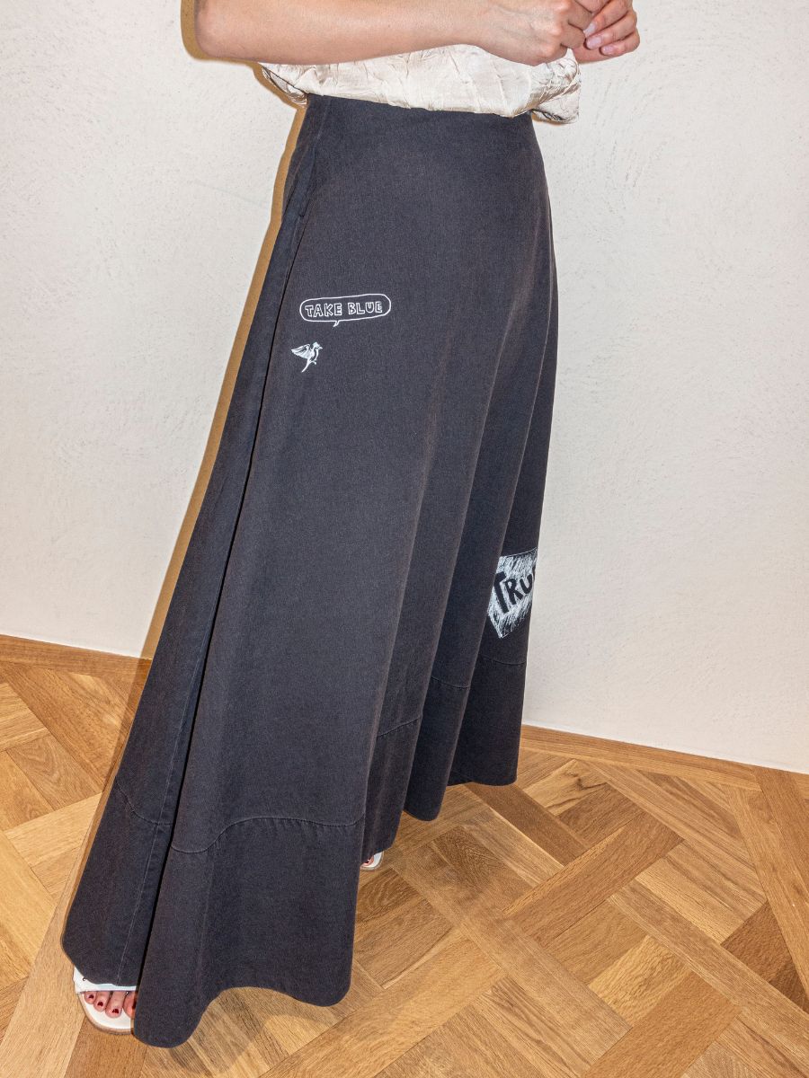 カスタム対象商品＞MI-MOLLET FLARE BACK SATIN SK | CUSTOM EVENT