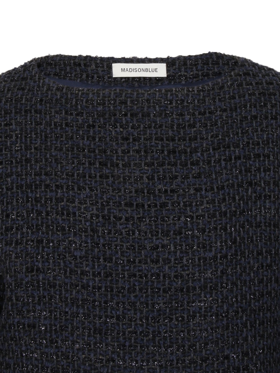 BOAT NECK PO TWEED | WOMEN | MADISONBLUE