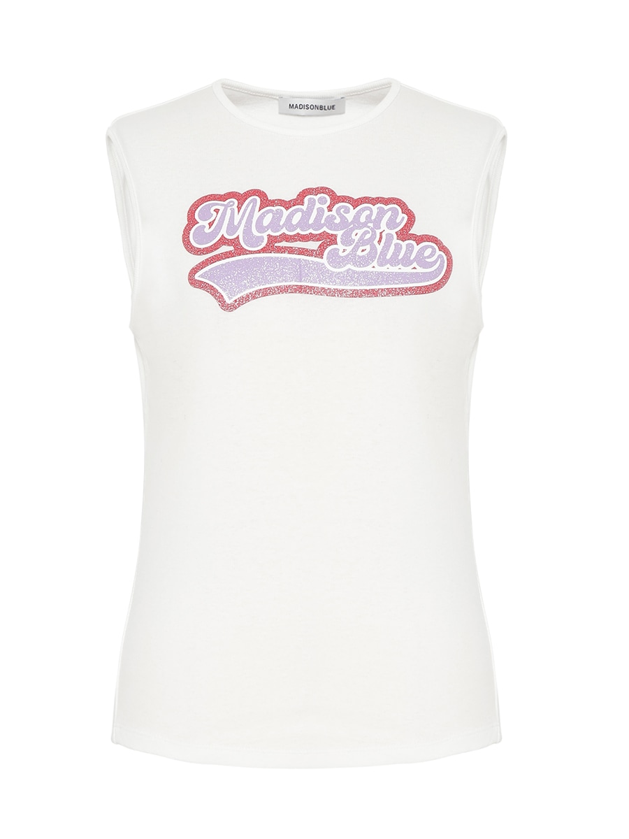 GLITTER LOGO TANK