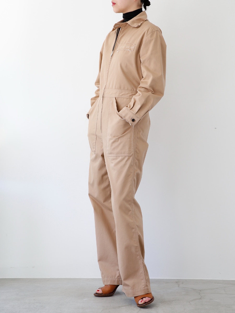 ZIP UP JUMPSUITS CHINO | ONE-PIECE | MADISONBLUE