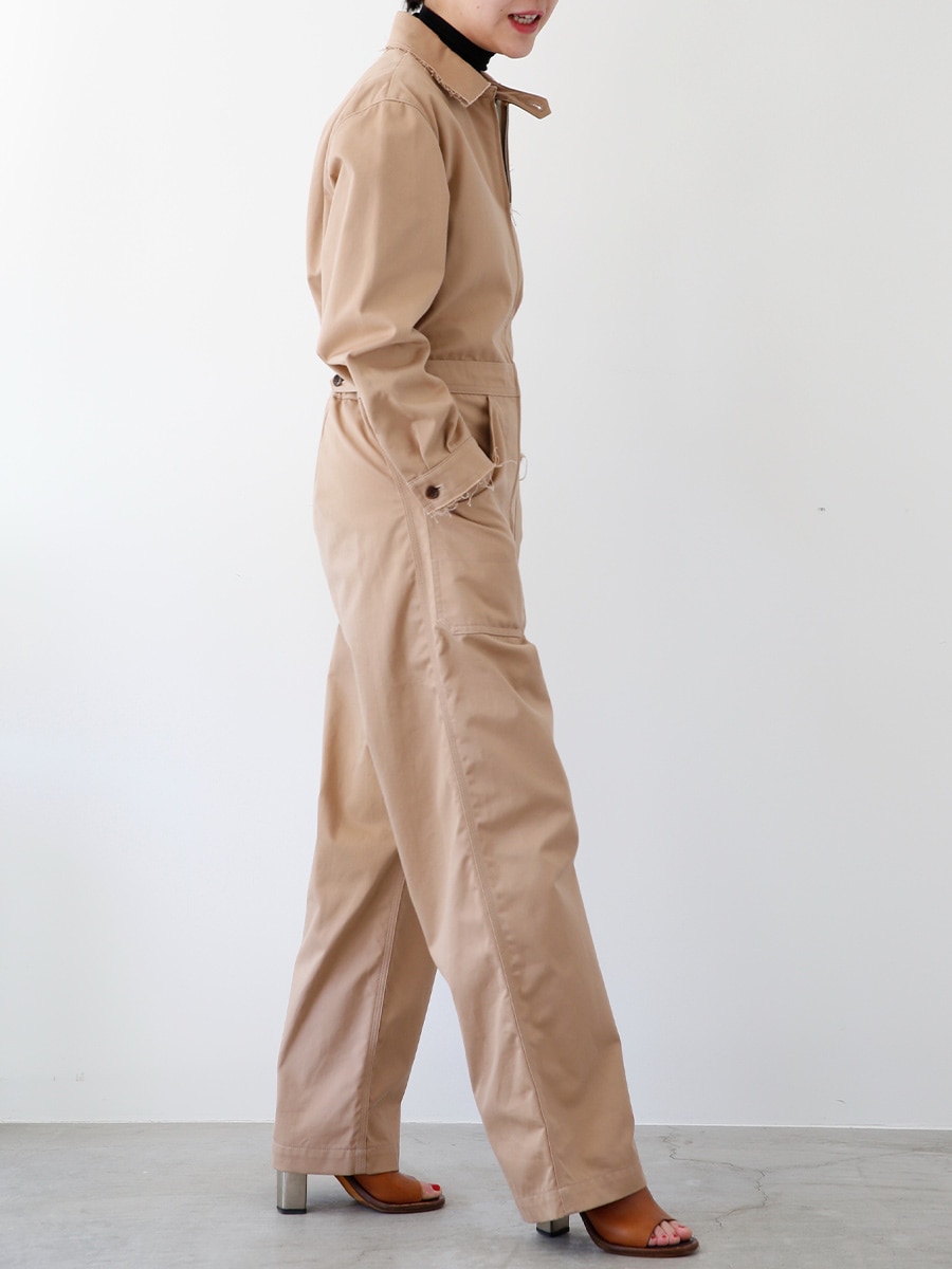 ZIP UP JUMPSUITS CHINO | ONE-PIECE | MADISONBLUE