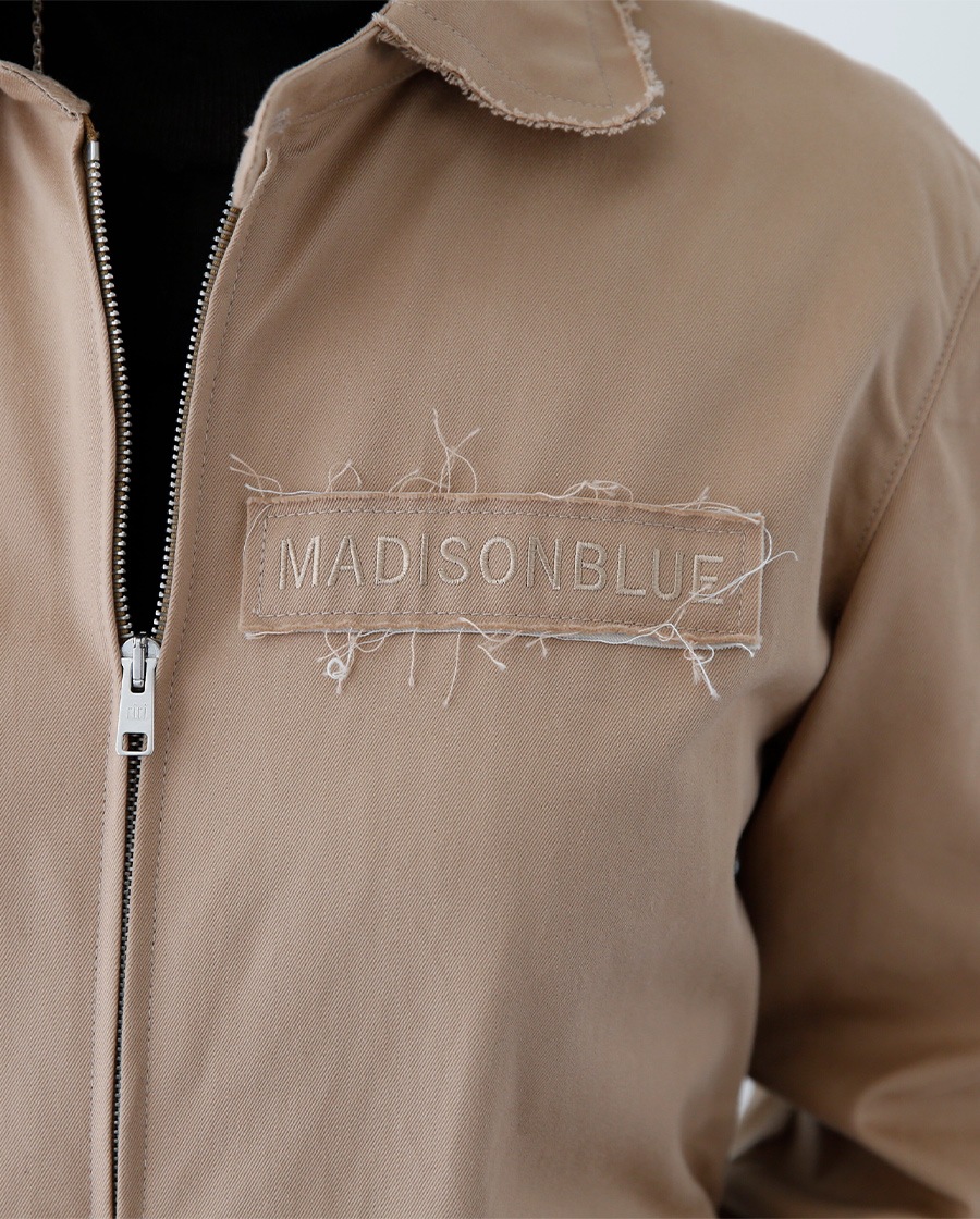 ZIP UP JUMPSUITS CHINO | ONE-PIECE | MADISONBLUE