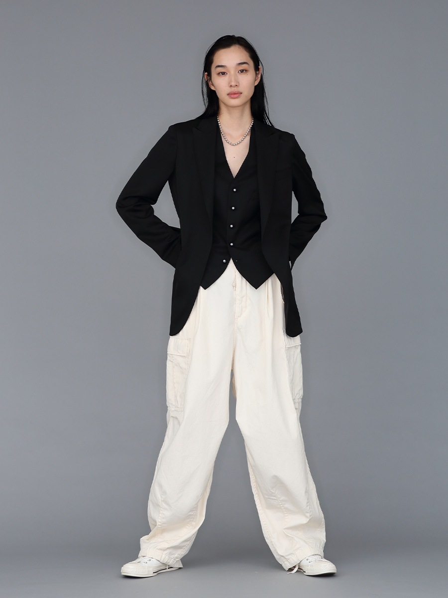 UNLINED BOTTONLESS LONG JK