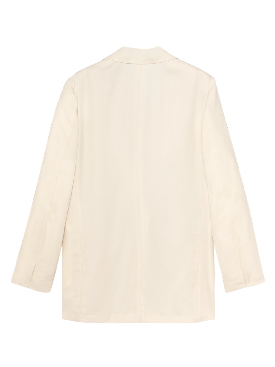 UNLINED BOTTONLESS LONG JK | JACKET | MADISONBLUE