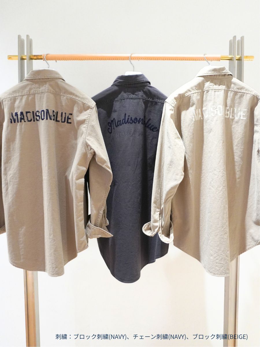 <カスタム対象商品>J.BRADLEY L/S WASHED OUT SHIRT