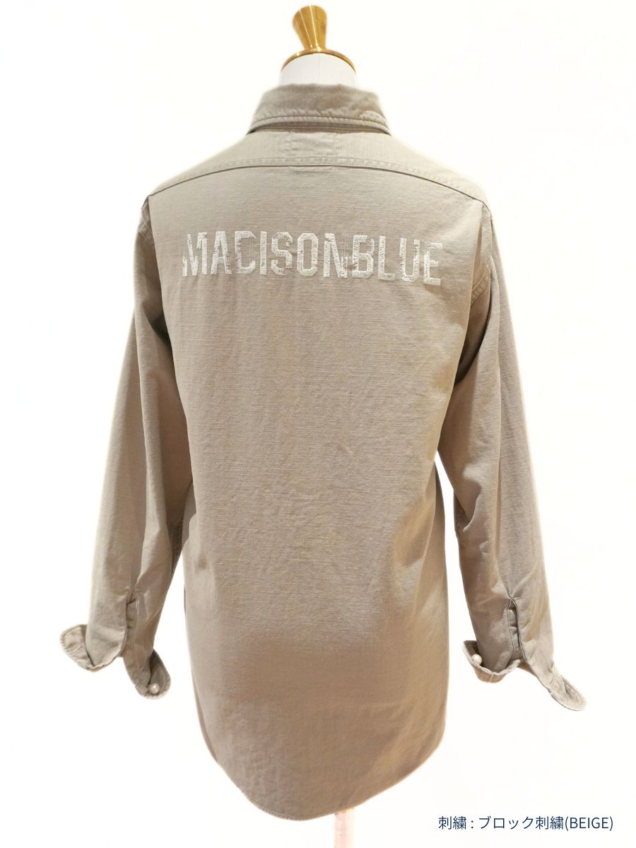 <カスタム対象商品>J.BRADLEY L/S WASHED OUT SHIRT