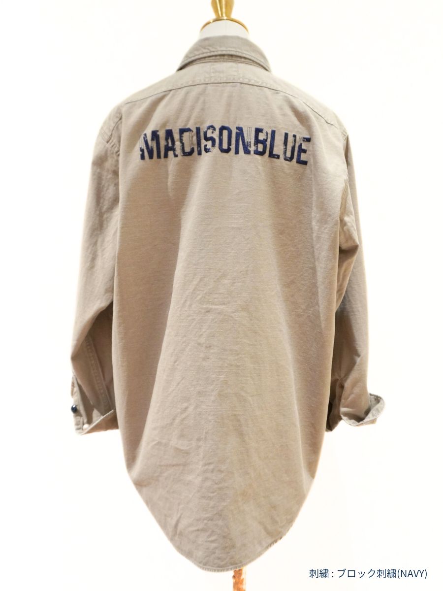 <カスタム対象商品>J.BRADLEY L/S WASHED OUT SHIRT