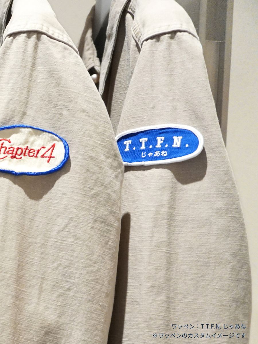 <カスタム対象商品>J.BRADLEY L/S WASHED OUT SHIRT