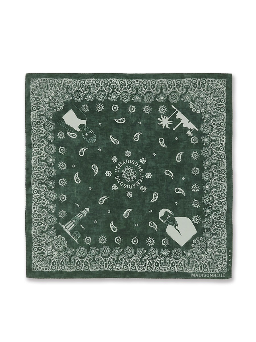 GRAPHIC PAISLEY SCARF LARGE | WOMEN,2026FW | MADISONBLUE