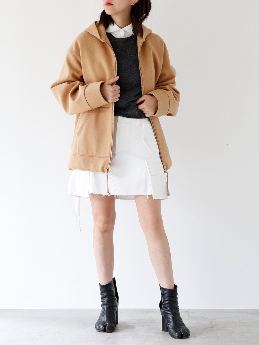 STONE WASH CREW NECK H/S PO