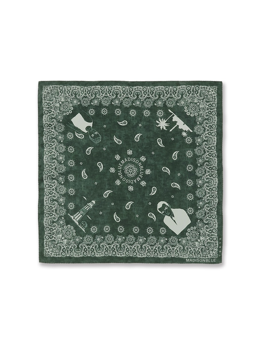 GRAPHIC PAISLEY SCARF MEDIUM | MEN | MADISONBLUE