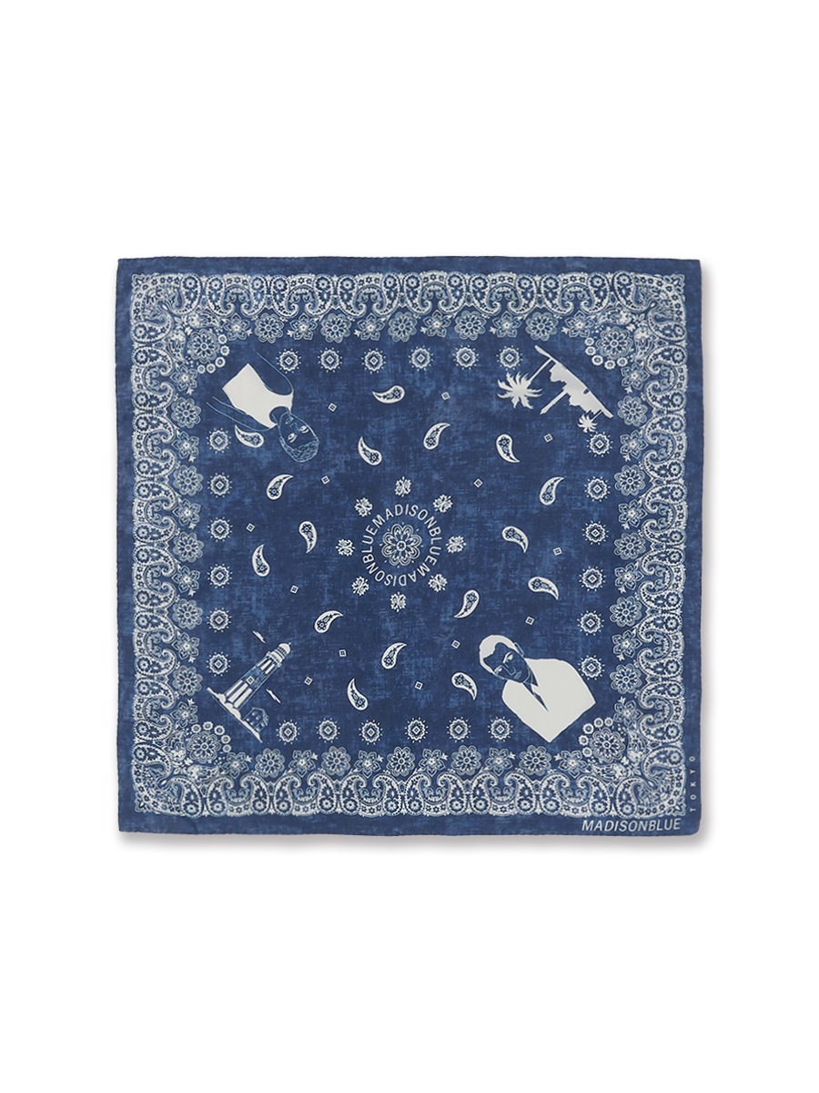 GRAPHIC PAISLEY SCARF MEDIUM | MEN | MADISONBLUE