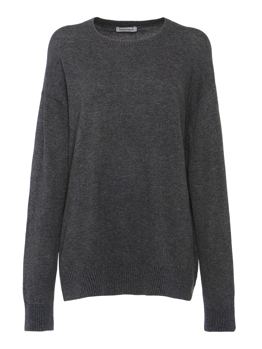 STONE WASH LOOSE CREW NECK PO