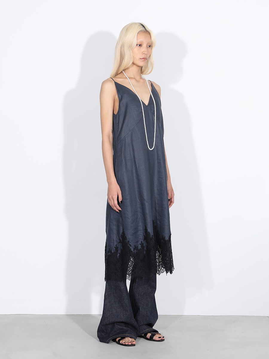 VOLUME LACE OP LINEN