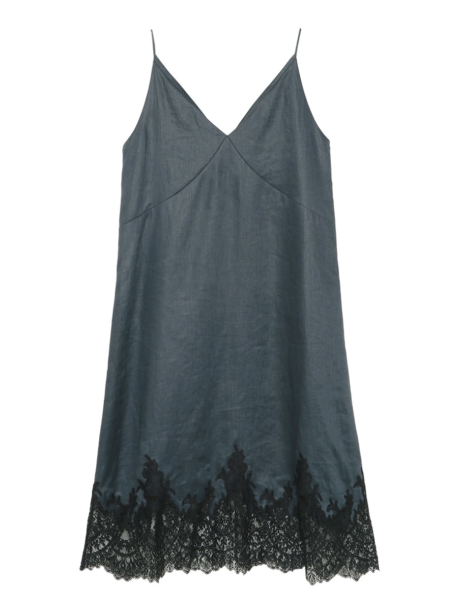 VOLUME LACE OP LINEN