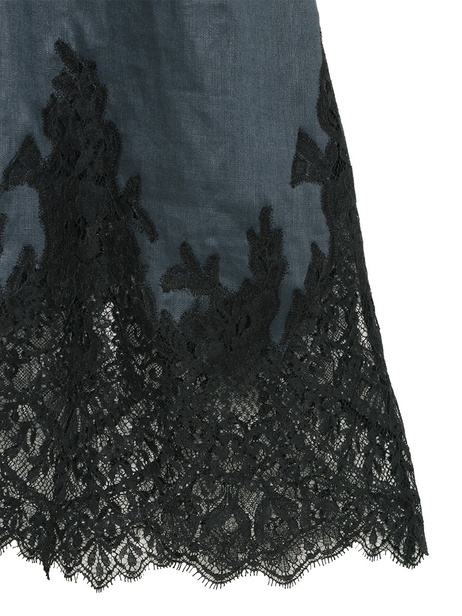 VOLUME LACE OP LINEN