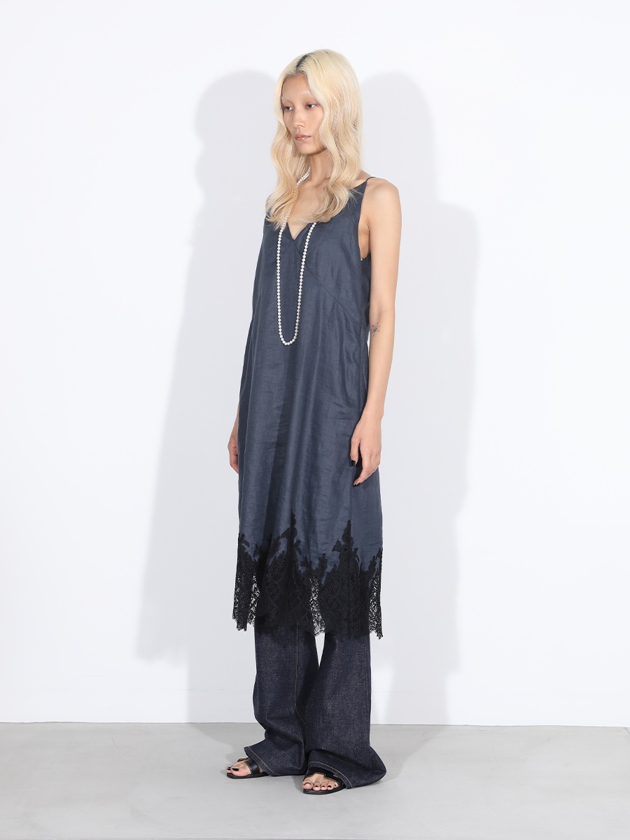 VOLUME LACE OP LINEN