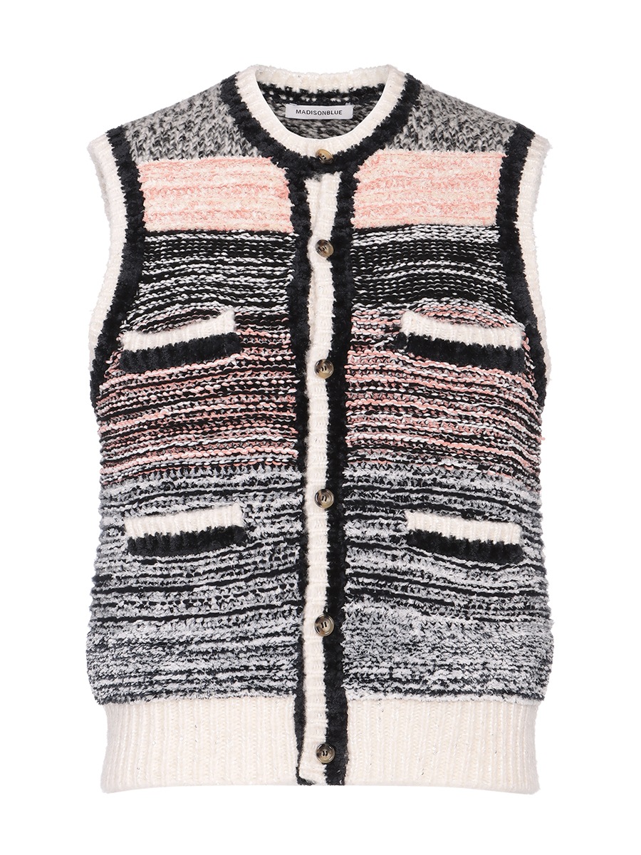 SWITCHING KN VEST MIXED FIBERS