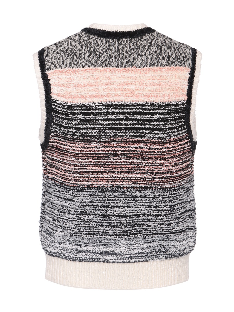 SWITCHING KN VEST MIXED FIBERS