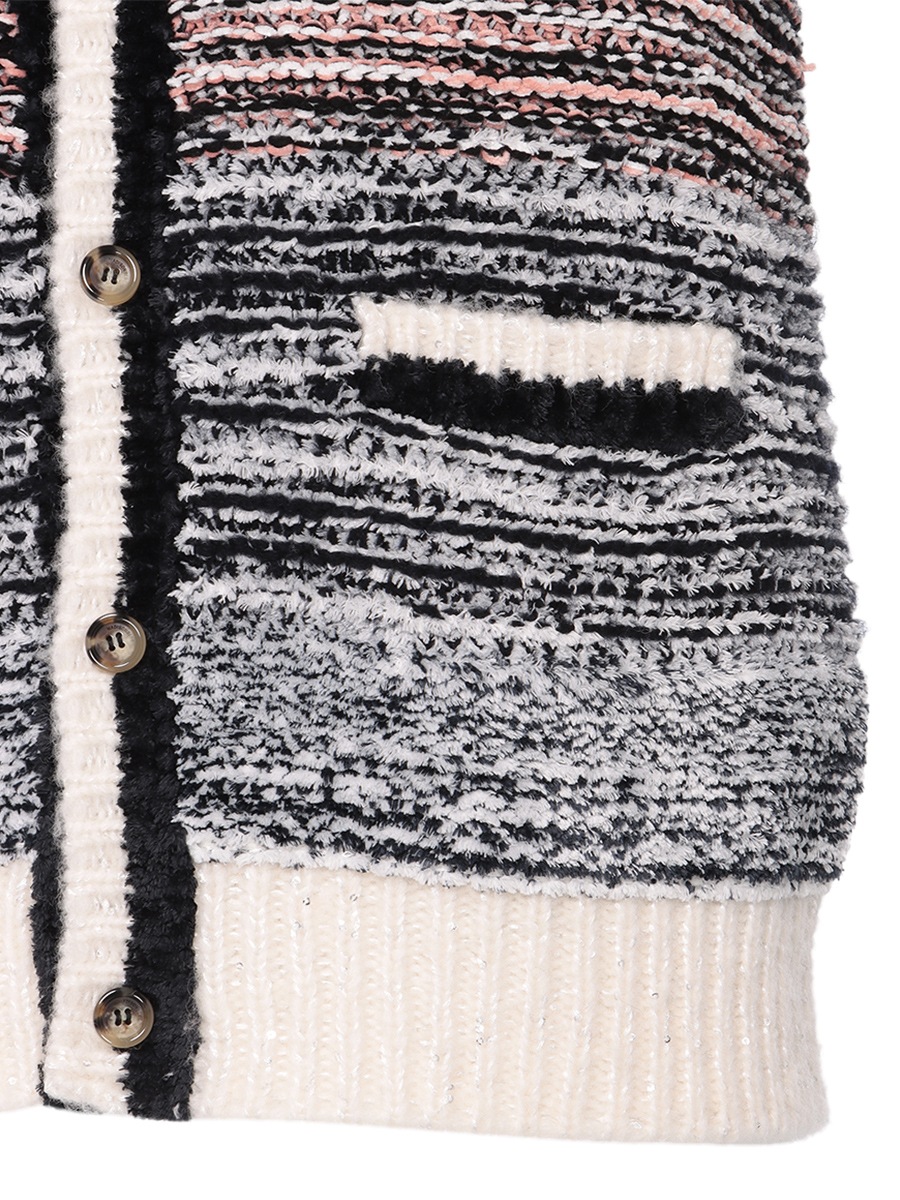 SWITCHING KN VEST MIXED FIBERS