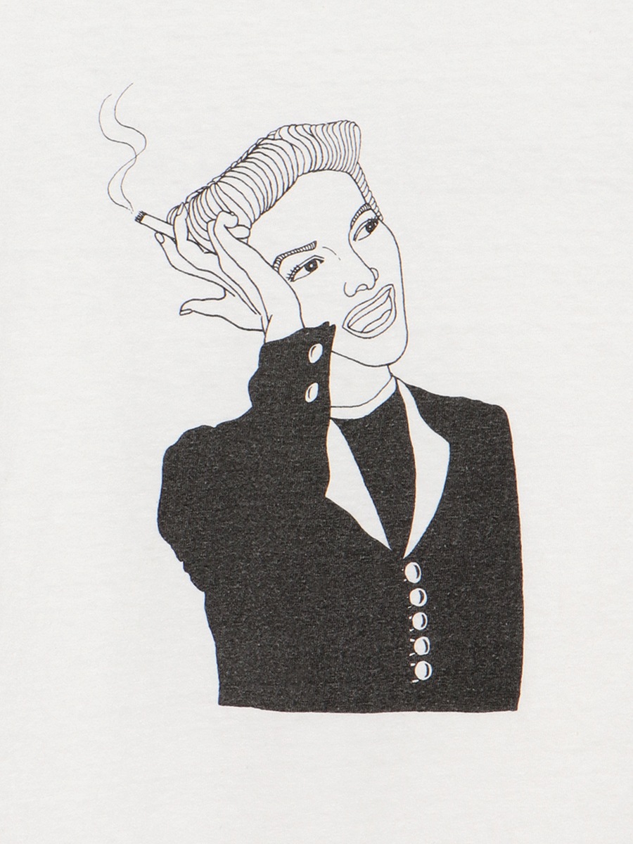 CREW NECK TEE KATHARINE MNS