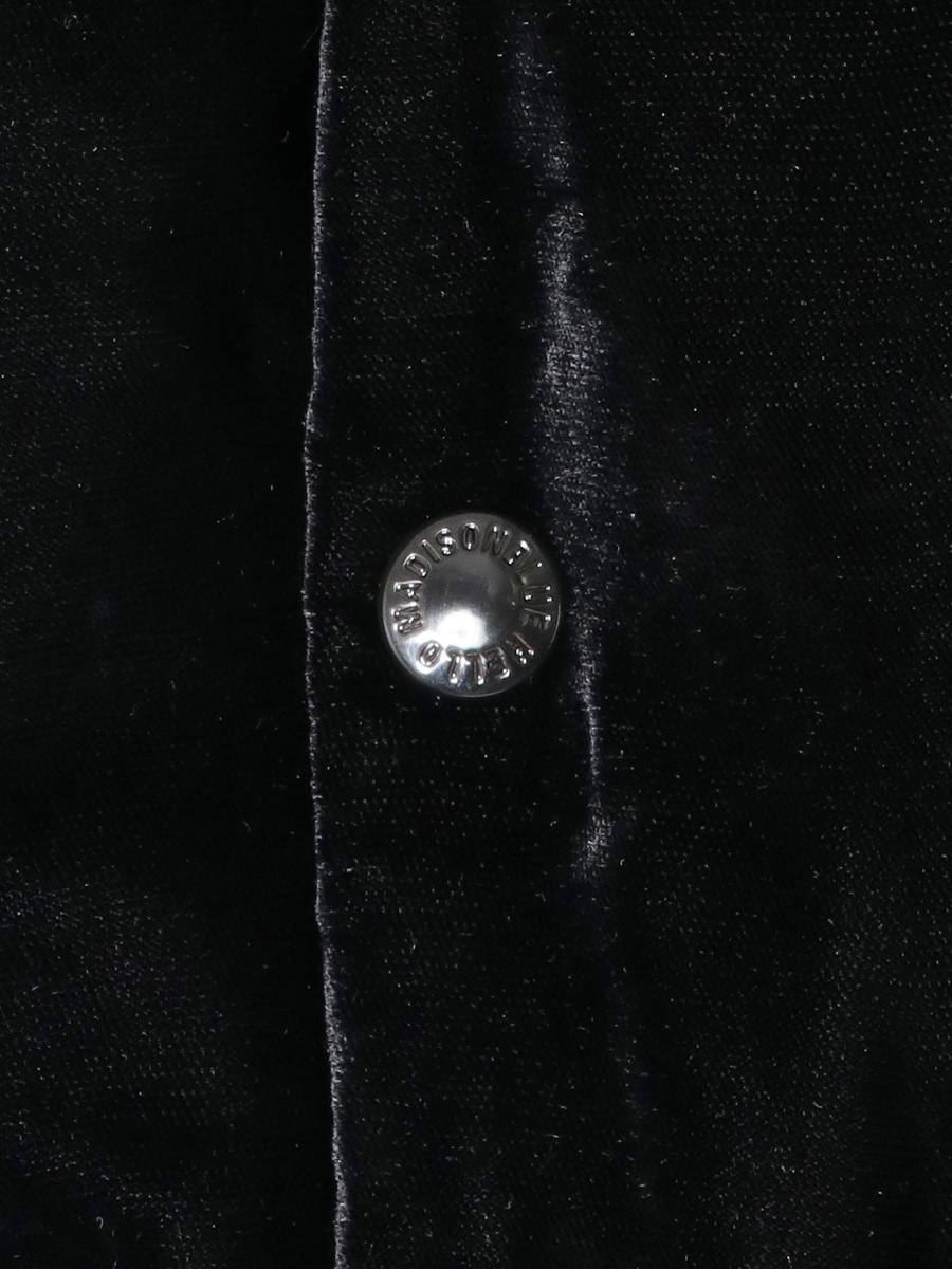 DOWN VEST FEATHER VELVET