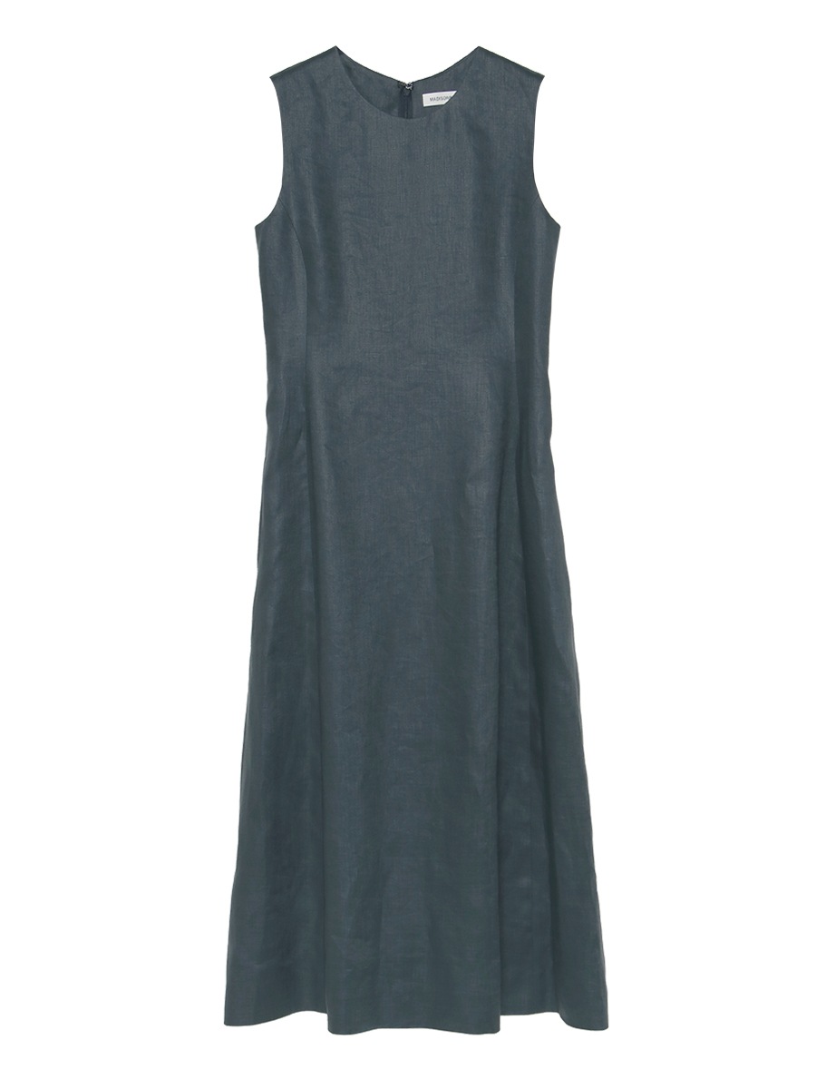 SLEEVELESS DRESS LINEN