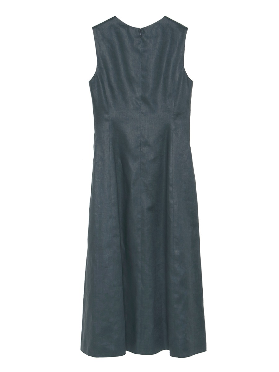 SLEEVELESS DRESS LINEN