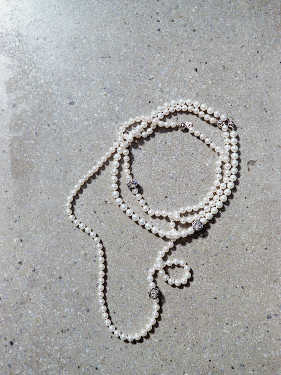 PEARL NECKLACE [ 39cm ]
