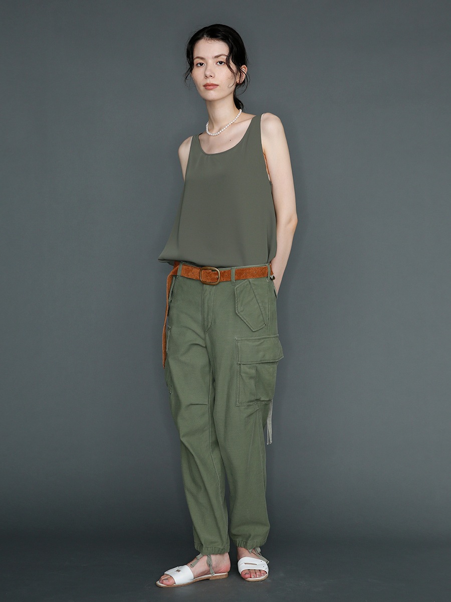 MADISONBLUE カーゴパンツ オリーブグリーン サイズ01 MADISONBLUE カーゴパンツ オリーブグリーン サイズ01