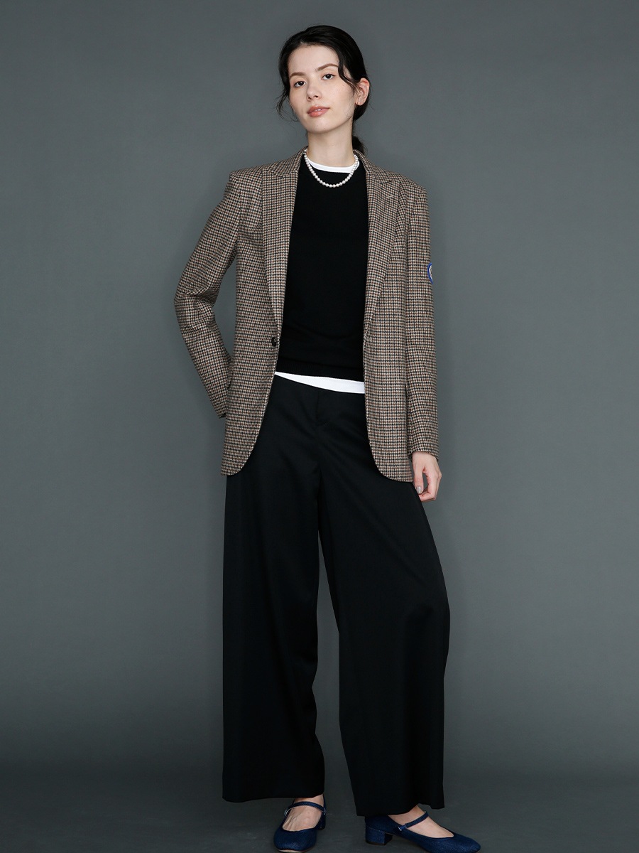 未使用タグ付き　MADISONBLUE ダブル　ロングジャケット　タキシード　絹 SINGLE BUTTON JK GUNCLUB | JACKET | MADISONBLUE