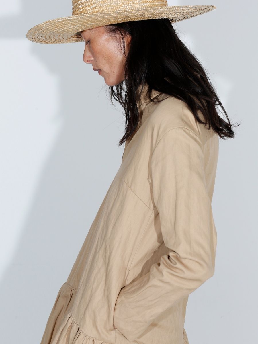 SKIPPER GATHER DRESS C/ME