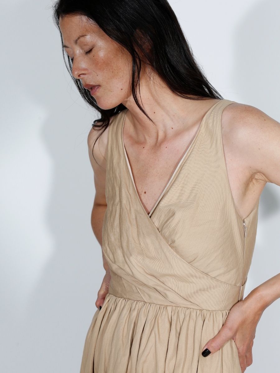 SLEEVELESS CACHECOEUR DRESS C/ME