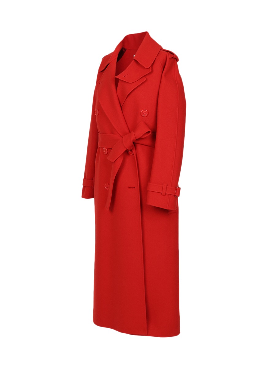 WOOL TRENCH COAT