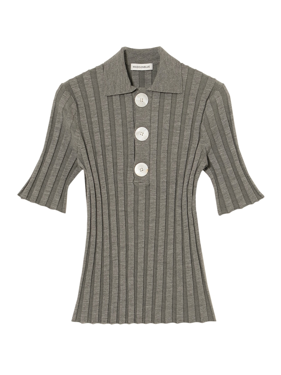 ✨新品✨MADISONBLUE✨POLO KNIT MESH✨2024ss POLO KNIT MESH | 2025SS | MADISONBLUE