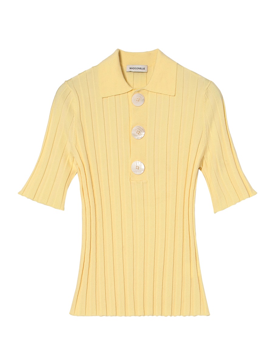 H/S WIDE RIB POLO